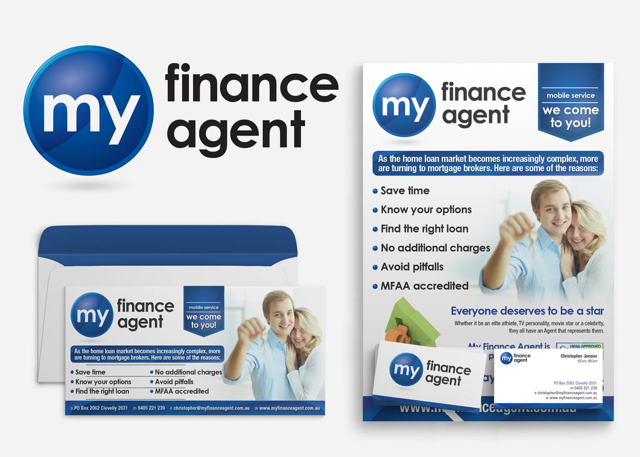 My Finance Agent Logo Design