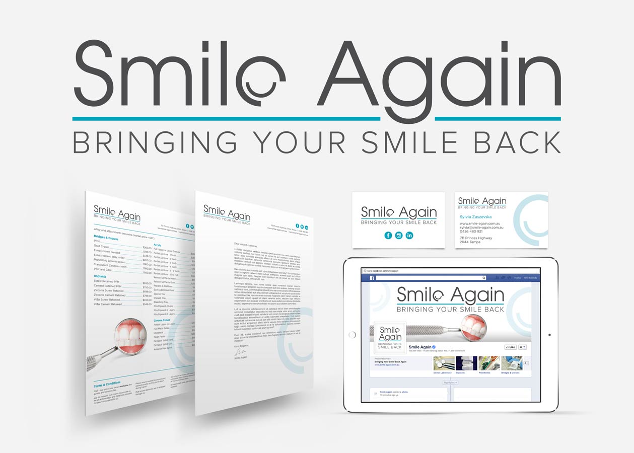 Smile Again Logo Design