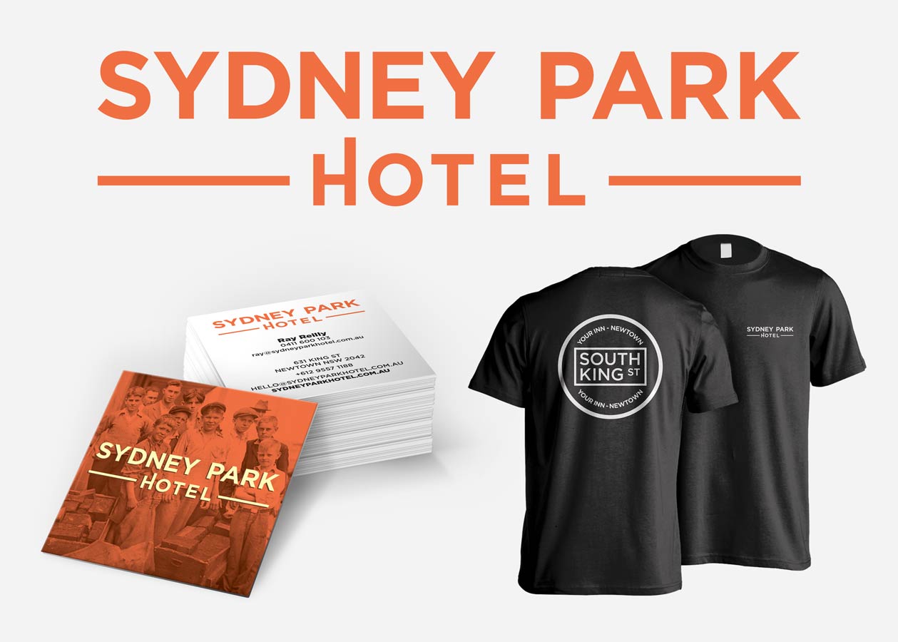 Sydney Park Hotel Logo Design