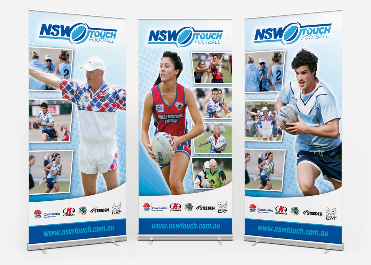 NSW Touch Football Event Banners