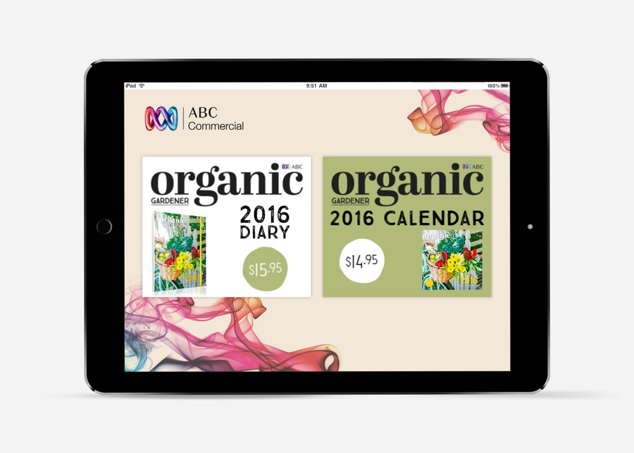 ABC Organic Gardener Digital Advertising